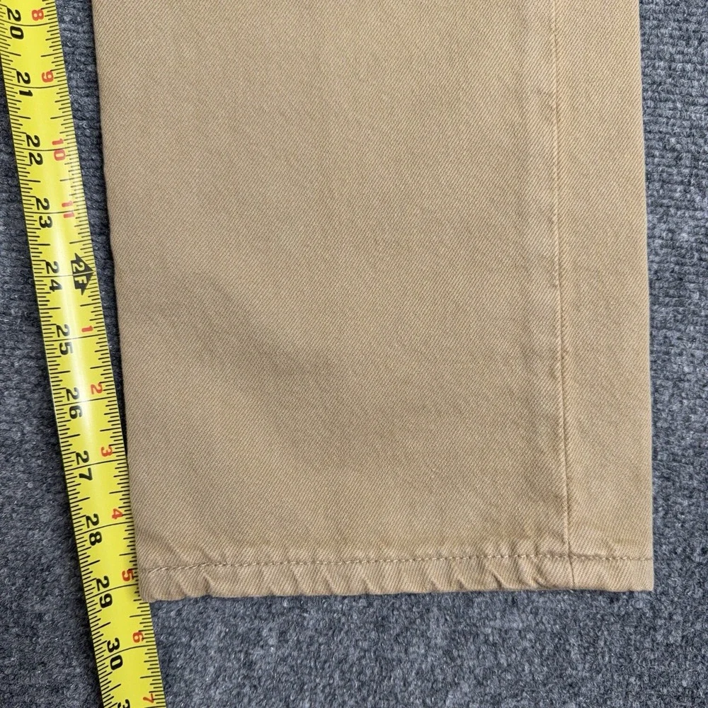 Vintage Levis 501 Jeans Mens 34x30 Brown Button Fly Straight Leg Denim Y2K